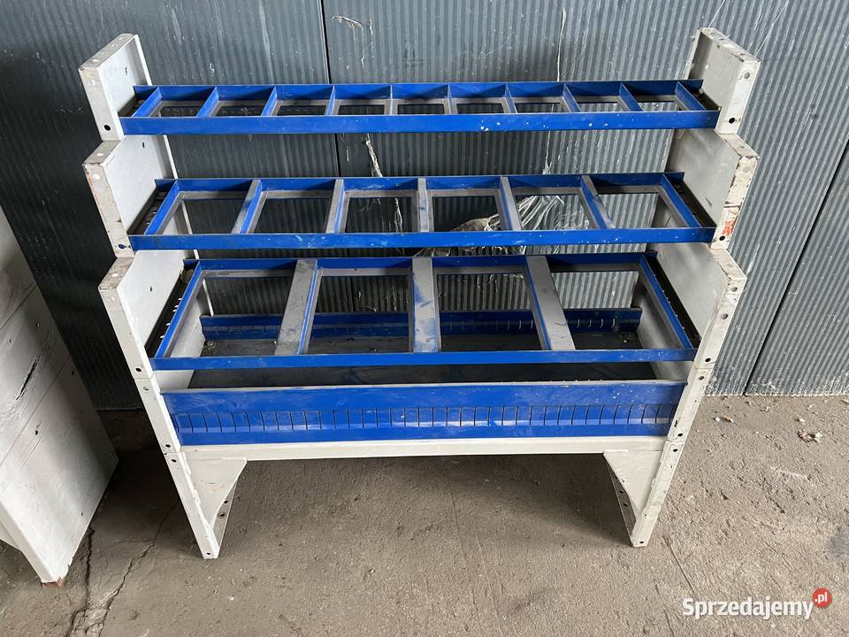 Zabudowa serwisowa warsztatowa regały do busa zachodniopomorskie Białogard sprzedam