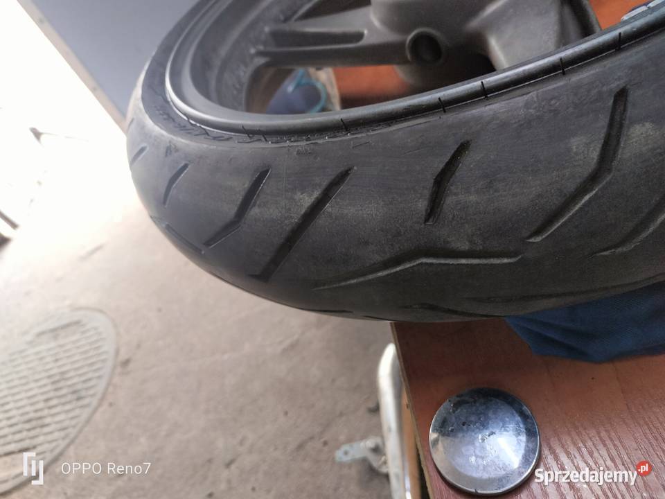 Kawasaki ZZR 600 przednie koło opona Łubno