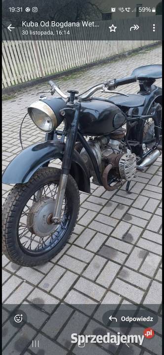 K 750 M dniepr Mt mw M 72 ural kmz imz Mogilno sprzedam