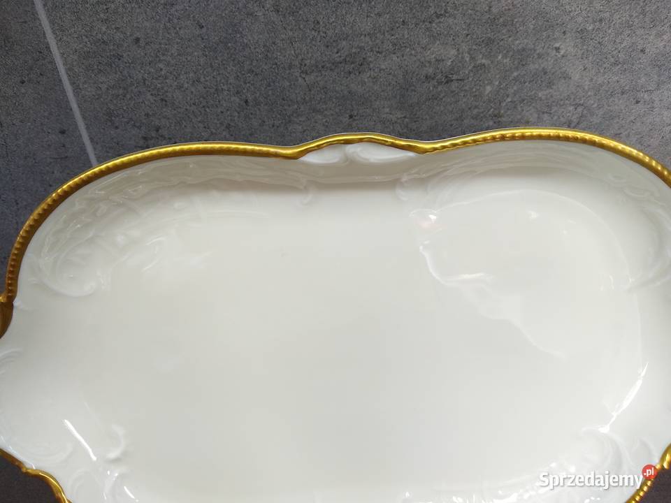 Półmisek Rosenthal Sanssouci ecru Porcelana i szkło Kalisz