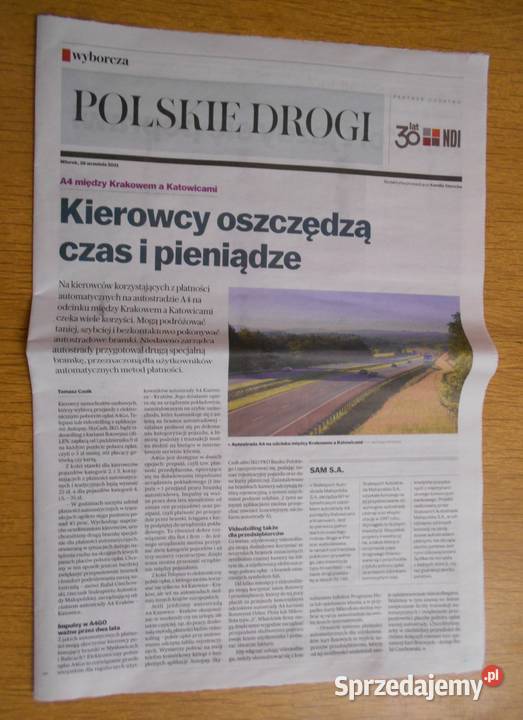 Polskie drogi dwa dodatki Gazeta Wyborcza Pozostałe Parczew