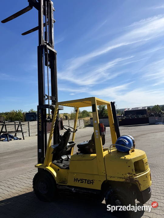 wózek widłowy LPG HYSTER H250XM 2500 Triplex Wózki widłowe łódzkie