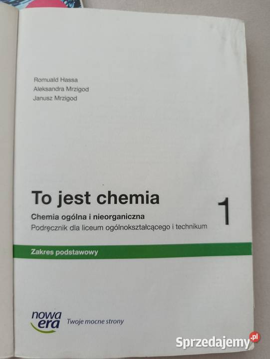 To jest chemia 1 podręcznikczw Koszalin