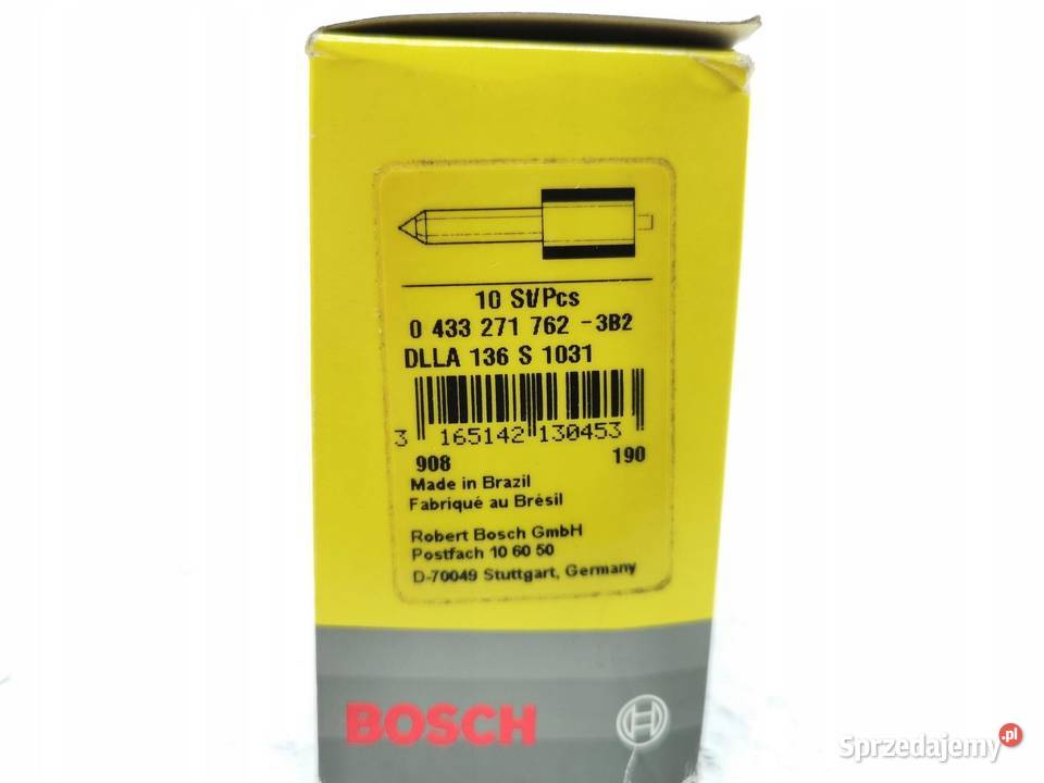 KOŃCÓWKA WTRYSKU BOSCH IVECO 0433271762 sprzedam