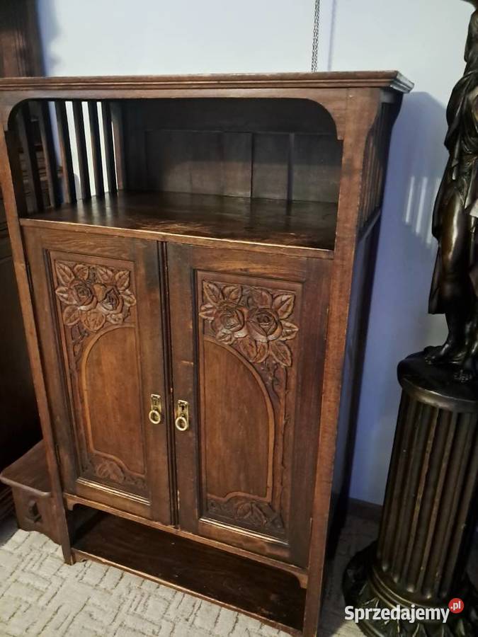 Szafka antyk biblioteczka starocie