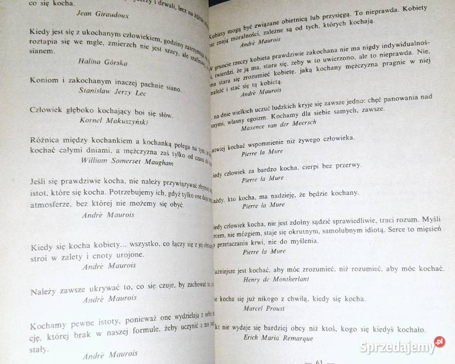 O miłości sentencje i zmyślenia Roman Szymański Chełm