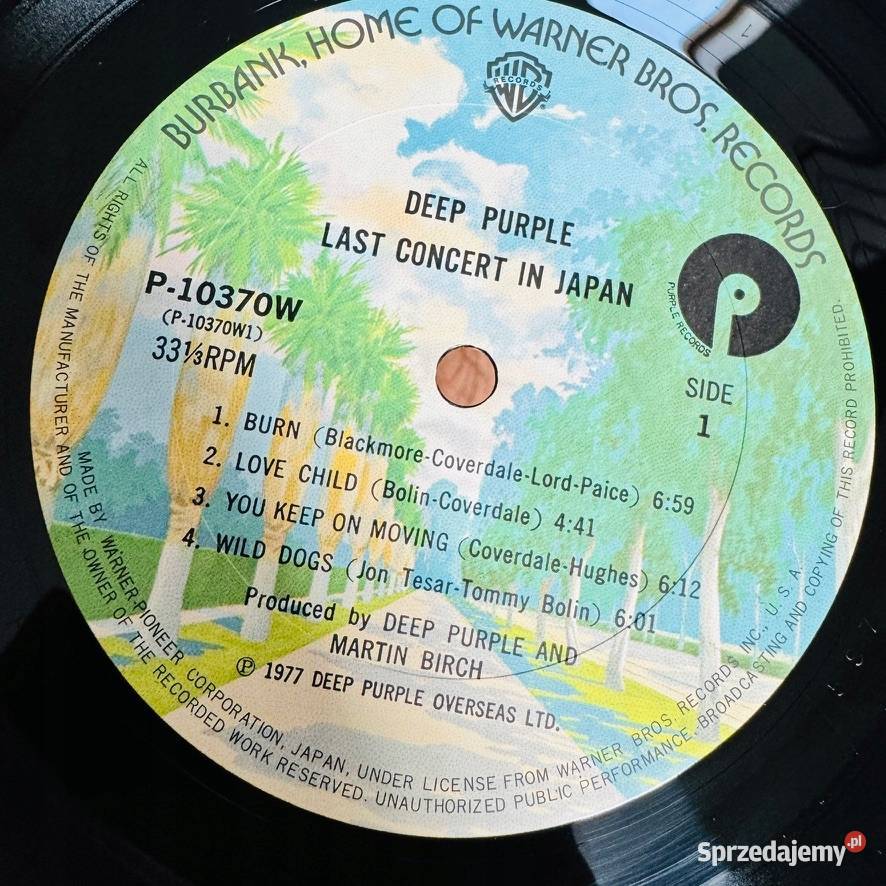 Deep Purple Last Concert In Japan EXNM Japan Obi Gdańsk