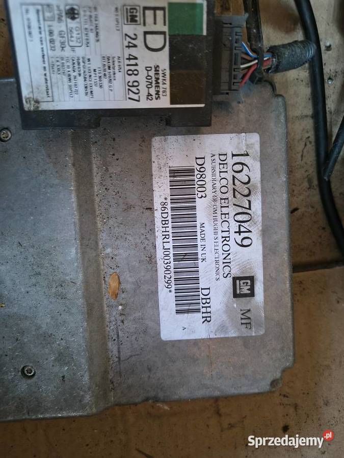 opel astra g zafira komputer sterownik silnika Przemyśl