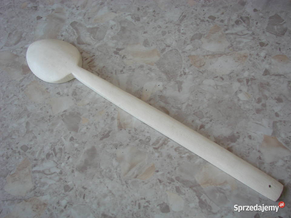 długa drewniana łycha dekoracyjna Pruszcz Gdański