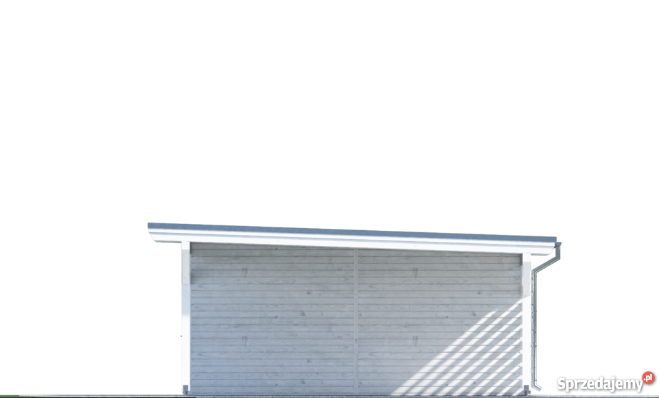 DREWNIANA JEDNOSTANOWISKOWA WIATA GARAŻOWA IDAHO