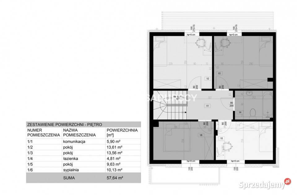 Dom szeregowy 120m2 Brzozówka sprzedam