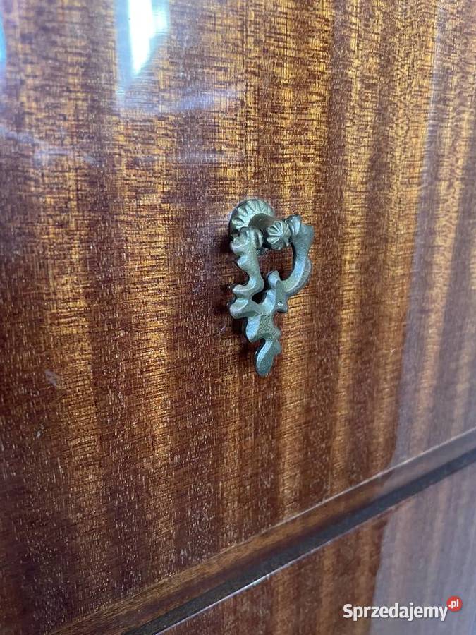 Zestaw komoda kredens drewniane lakierowane Warszawa