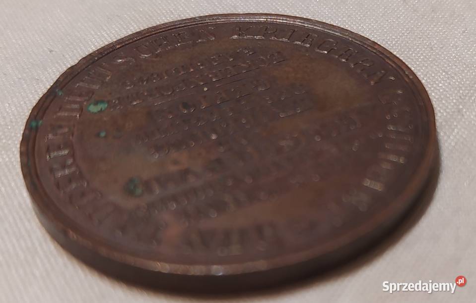 Medal okolicznościowy 1849