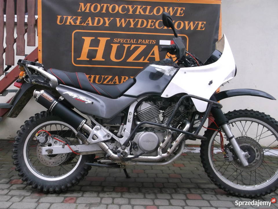 HUZAR EXHAUST wydech tłumik OWAL Honda Transalp Pozostałe Pozostałe podkarpackie sprzedam