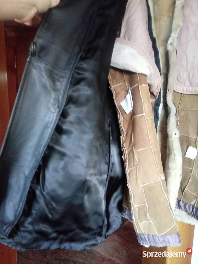 NOWY płaszcz skórzany milicyjny MO drogówki Militaria Kolekcje Piotrówek