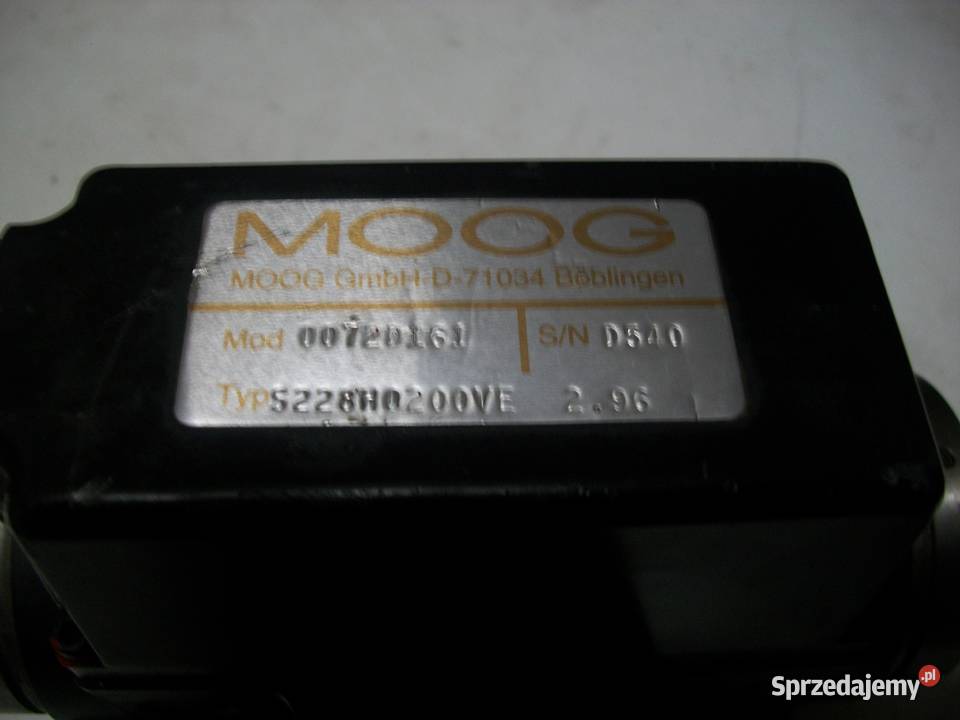 Serwozawór Moog 0072D161 małopolskie Olkusz sprzedam