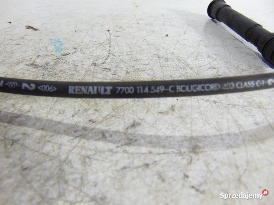 KABEL PRZEWÓD ZAPŁONOWY RENAULT CLIO II Materiały instalacyjne