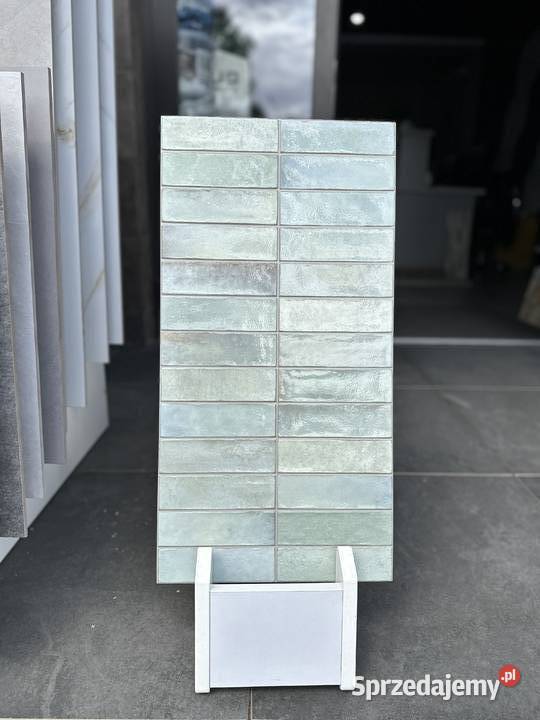Płytka Deco Artis Salvia Cegiełka Błyszcząca Opoczno