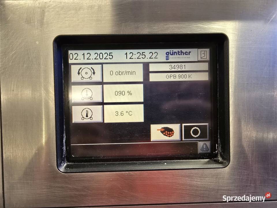 Masownica próżniowa Gunther GPB 900 K z Niedźwiedź