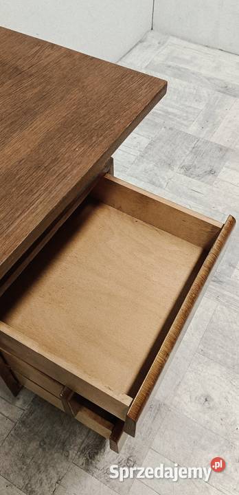 biurko Landsman design vintage lata 60te PRL Radomsko