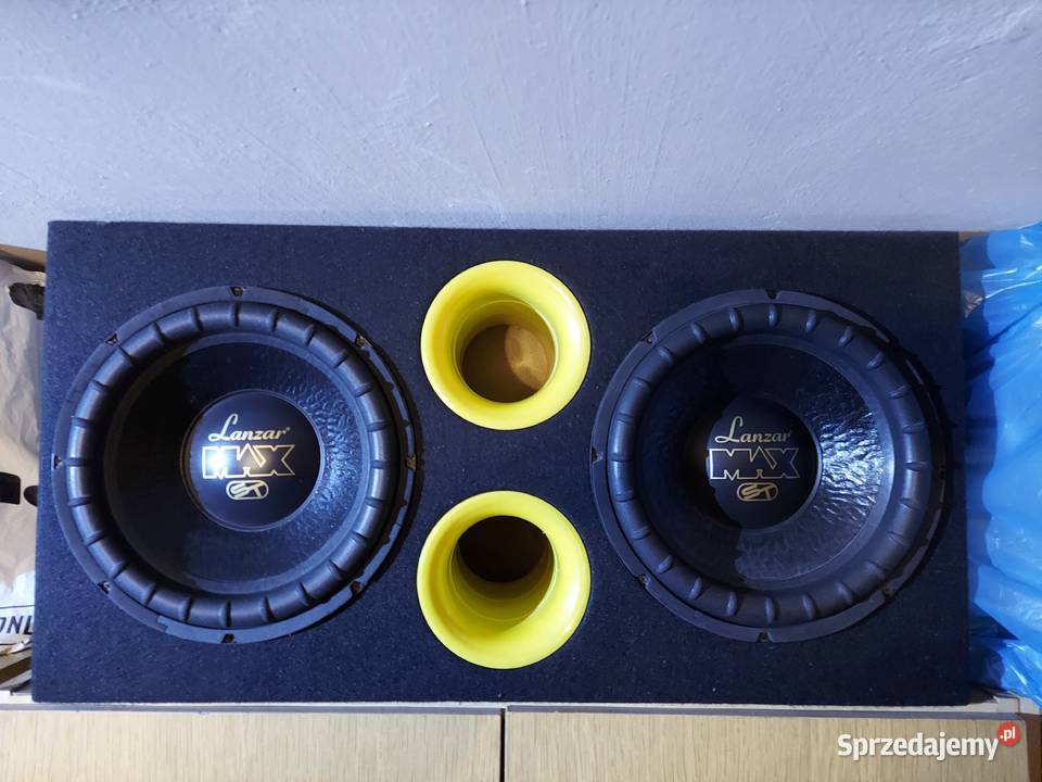 Skrzynia basowa dwudrożna Lanzar ST Subwoofer dwudrożne Łapy sprzedam