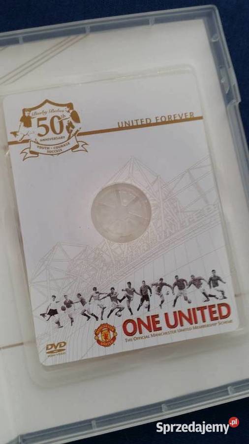 ONE UNITED Manchester United Card dvd rom dokument Puławy