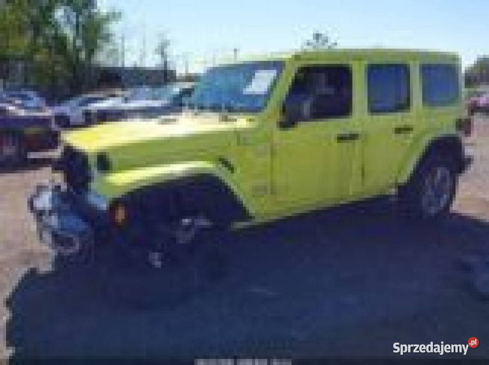 Jeep Wrangler SAHARA 4x4 272 Automat Kam Cofania czujnik martwego pola Gdynia
