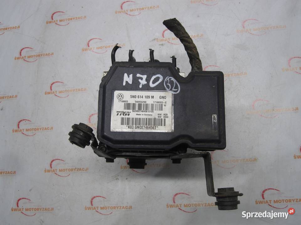 VOLKSWAGEN TIGUAN I 10r pompa ABS 5N0614109M Pompy hamulcowe Kielce