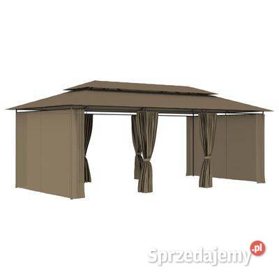 vidaXL Altana z zasłonami 600x298x270 kolor mazowieckie Warszawa