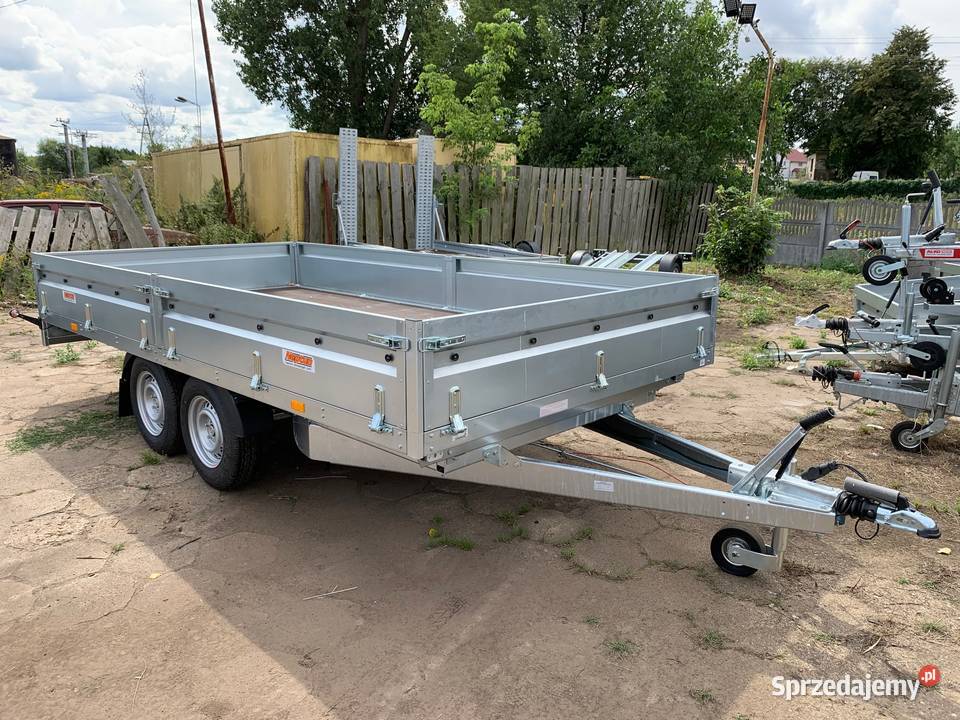 Przyczepa platforma 2000DMC 420x215 Neptun Stargard sprzedam
