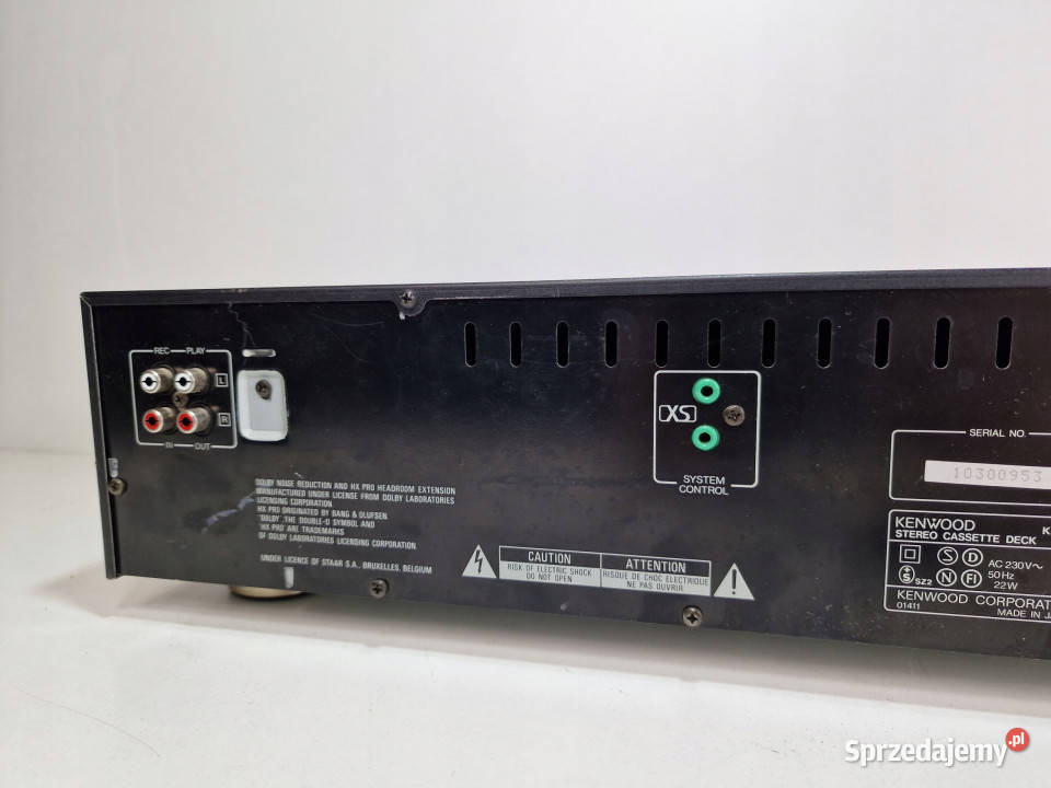 kenwood kx3030 magnetofon catette deck 3030 Międzychód sprzedam