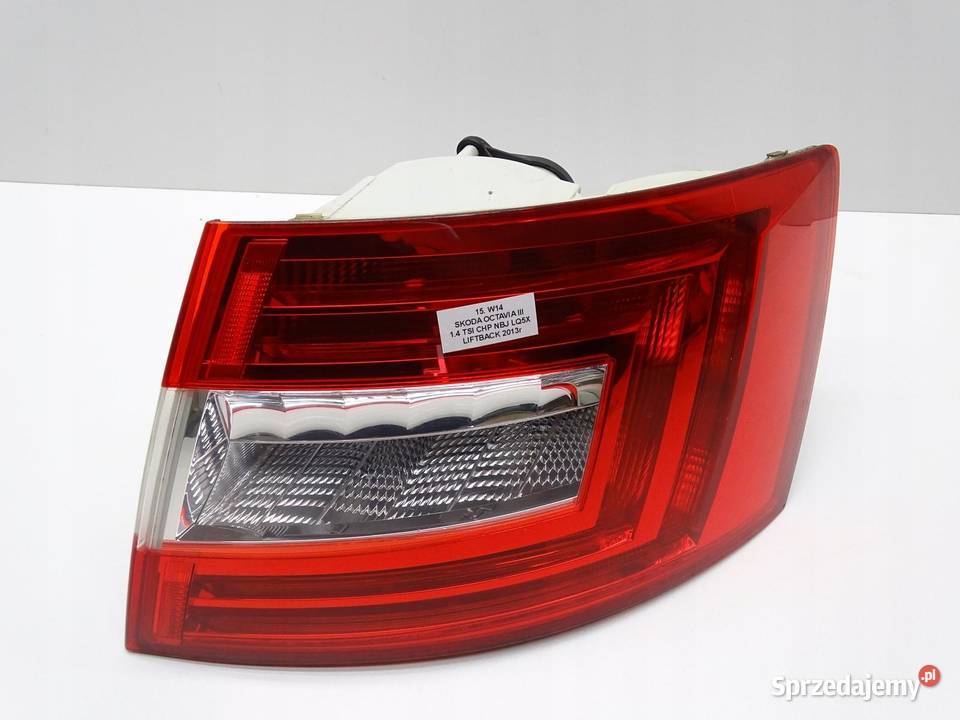LAMPA PRAWA PRAWY TYŁ TYLNA SKODA OCTAVIA III