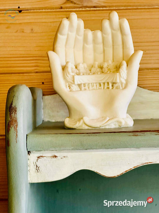 Ręcznie stylizowana półka rustykalna z Jelcz-Laskowice