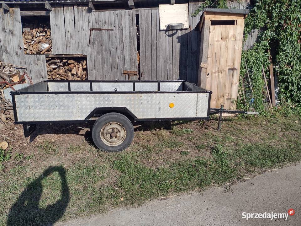 Przyczepka samochodowa 3 metry zarejestrowana