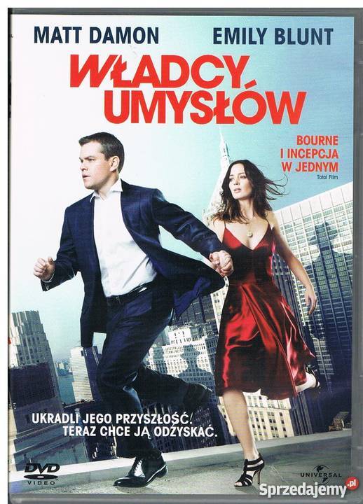 Władcy umysłów Matt Damon Emily Blunt Łódź