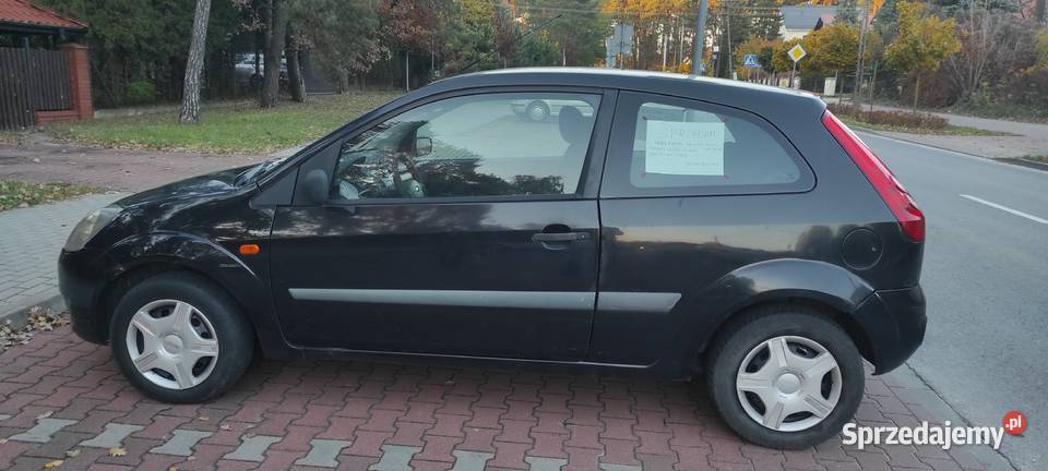 Ford Fiesta 14 TDCI Diesel 2008r 3D czarny Fiesta sprzedam