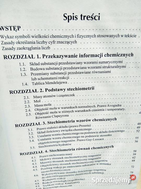 Zbiór zadań chemia rozszerzona brązowy Antykwariat Warszawa