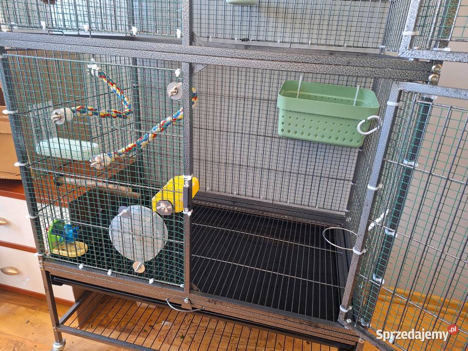 Klatka Yaheetech z podstawowym wyposażeniem podlaskie Białystok