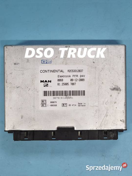 STEROWNIK KOMPUTER FFR MAN 24V 81258057087 Zawichost