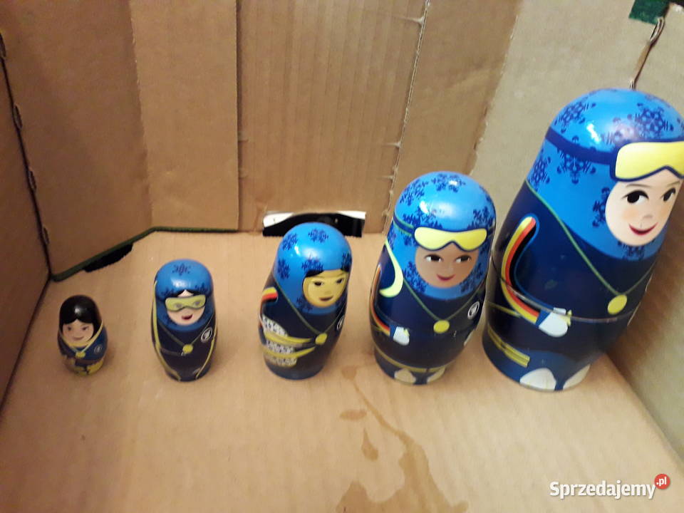 Ciekawe figurki matrioszki na prezent Figurki i rzeźby Warszawa