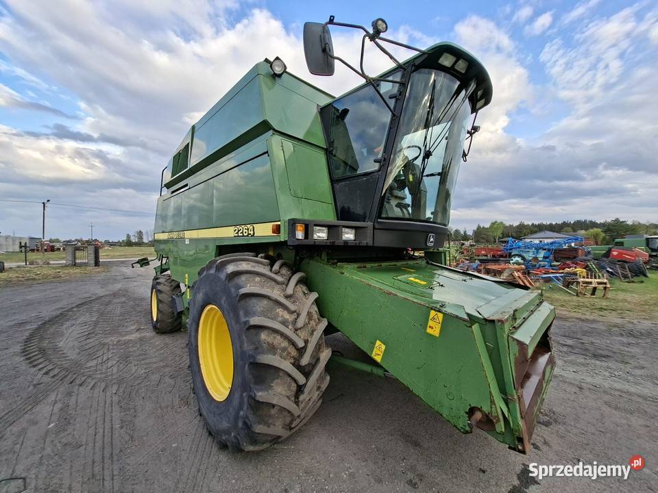 Kombajn John Deere 2264 98 r Heder 6 m z wózkiem pomorskie sprzedam