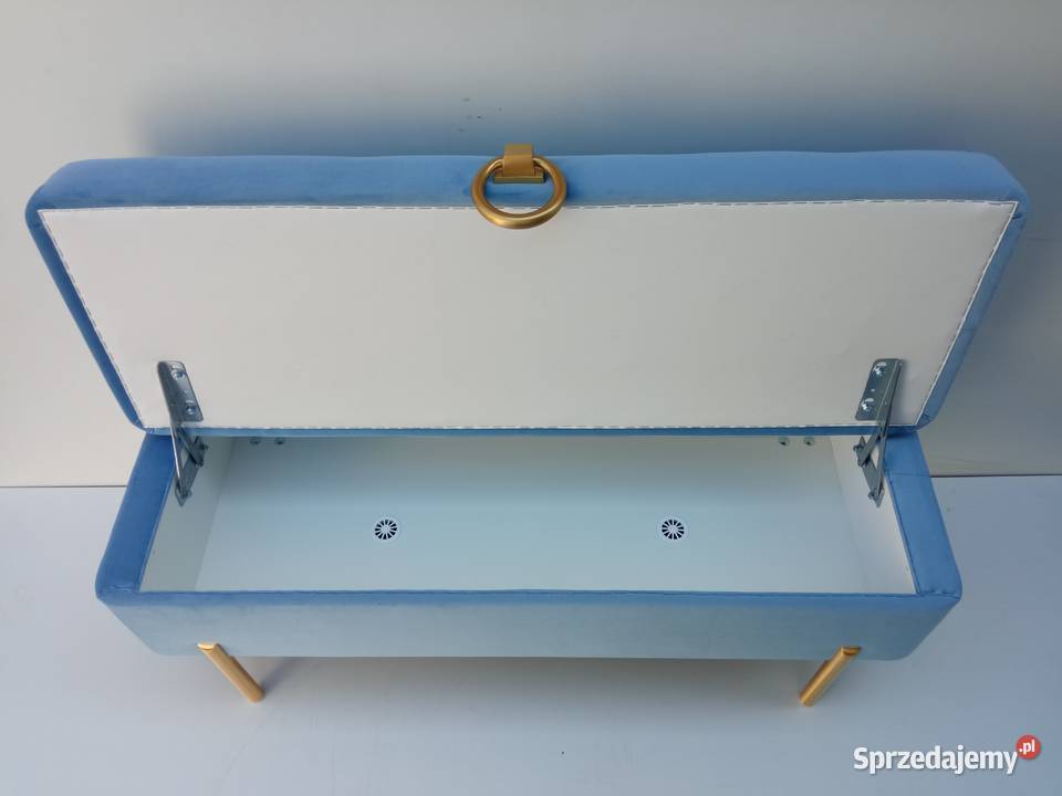 Pufa do siedzenia ze schowkiem do przedpokoju 40cm Ławki Poznań