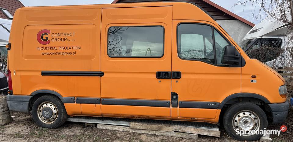 Bus Renault Master 22 z 2002r 1367kg Piecki