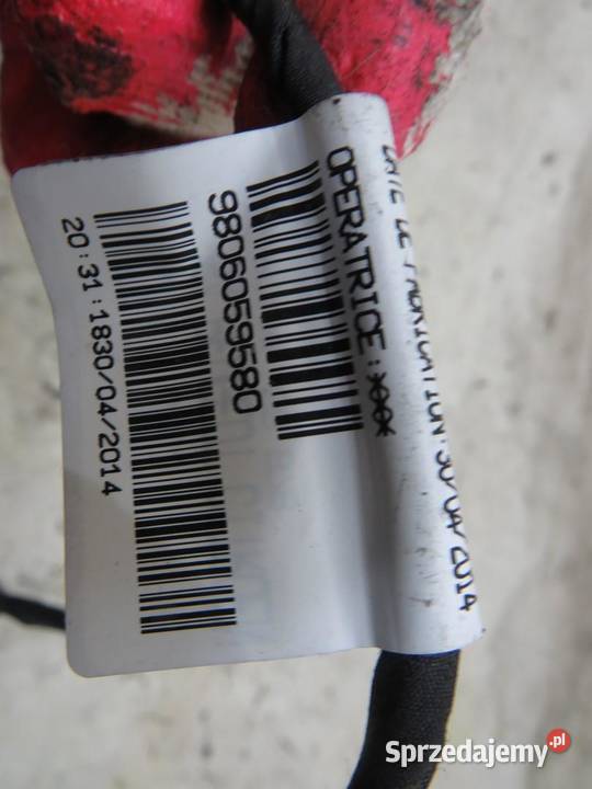 WIĄZKA RADIA USB C4 PICASSO II 9806059580