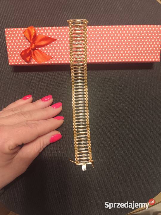 Bransoletka złota damska Skarżysko-Kamienna