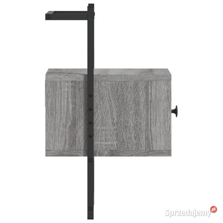 Szafka nocna wisząca szary dąb sonoma 35x30x51 Warszawa