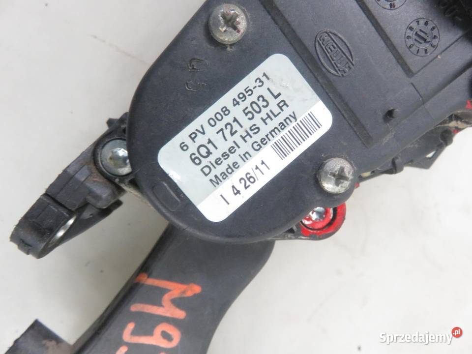 POTENCJOMETR GAZU SEAT LEON I 19 TDI 6Q1721503L