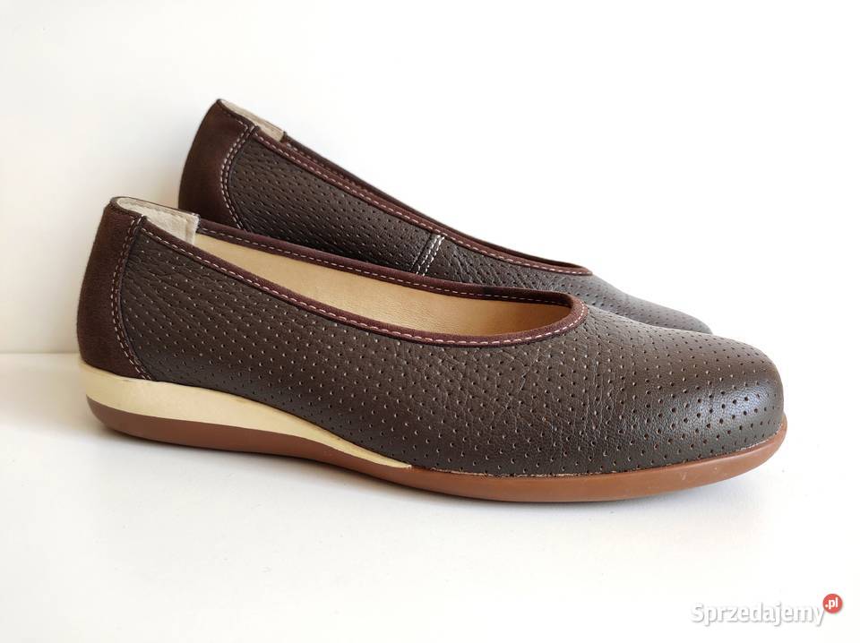 7301 KLAVENESS lekkie mega wygodne skóra 375