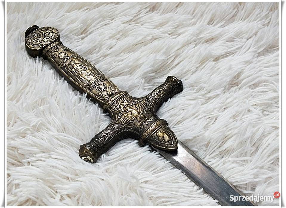 Paradny miecz napoleoński CUDO Śliczny Antyki Żary