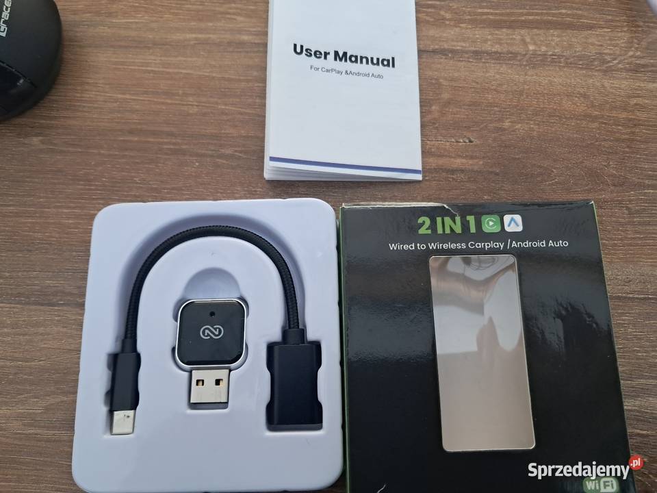 Nowy bezprzewodowy adapter carplay uszkodzone świętokrzyskie Sandomierz